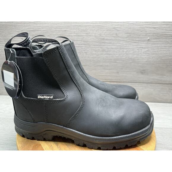 Diehard Polara Composite Toe Black Men’s Size 11 2E - Picture 1 of 7